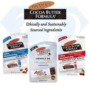 *BRAND NEW* BOGOF 2 Palmer’s Cocoa Butter and Coconut Oil Formula SPF15 Lip Balm
